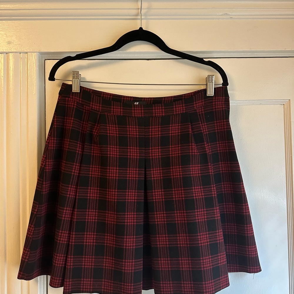 H&M Plaid Skirt